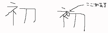 間違っている初と正しい初
